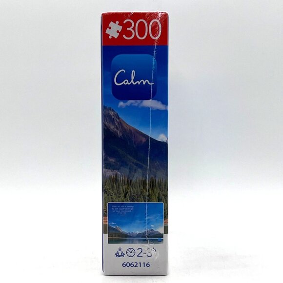 Calm Mindful Puzzle Jasper Lake 300-Piece 24"x18" Includes 30-Day App & Poster - Picture 5 of 15